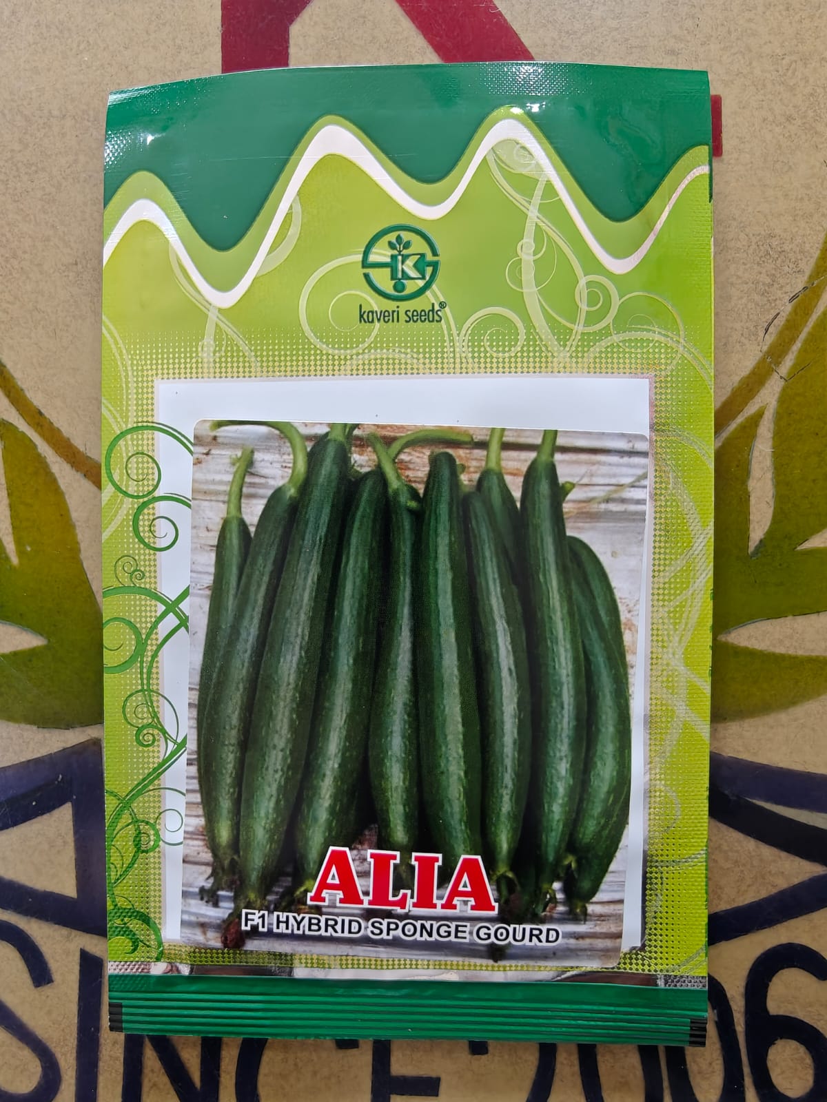 Kaveri ALIA Sponge Gourd |10gm | F1 Hybrid